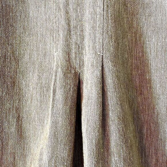 Sharagano brown linen cotton cropped short sleeve swing jacket 22W - Picture 9 of 13